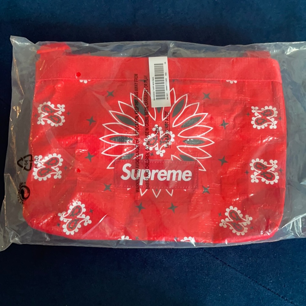Supreme Bandana Tarp Side Bag